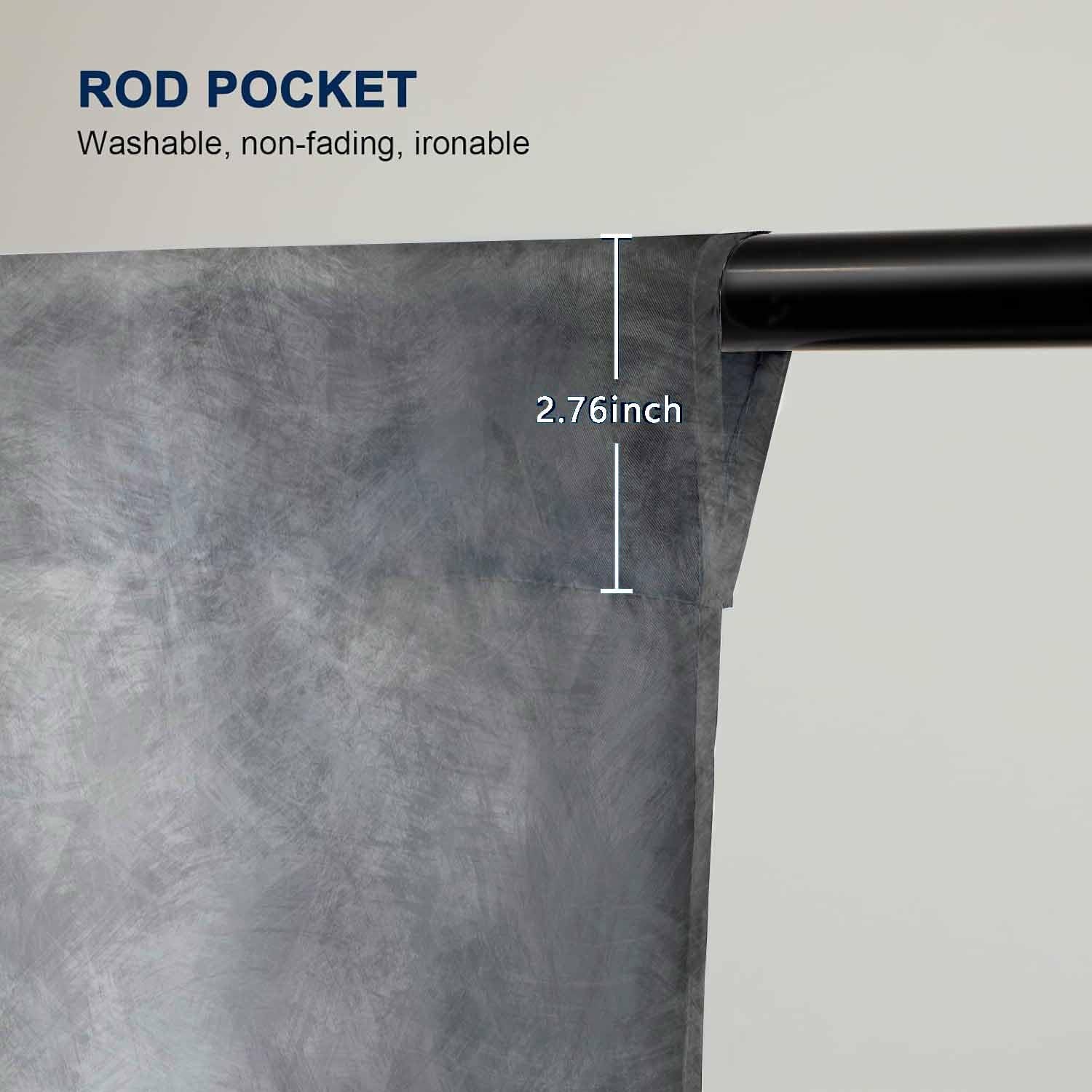 Naykaly 8X10Ft Light Grey Backdrop Abstract Photography Backdrop For