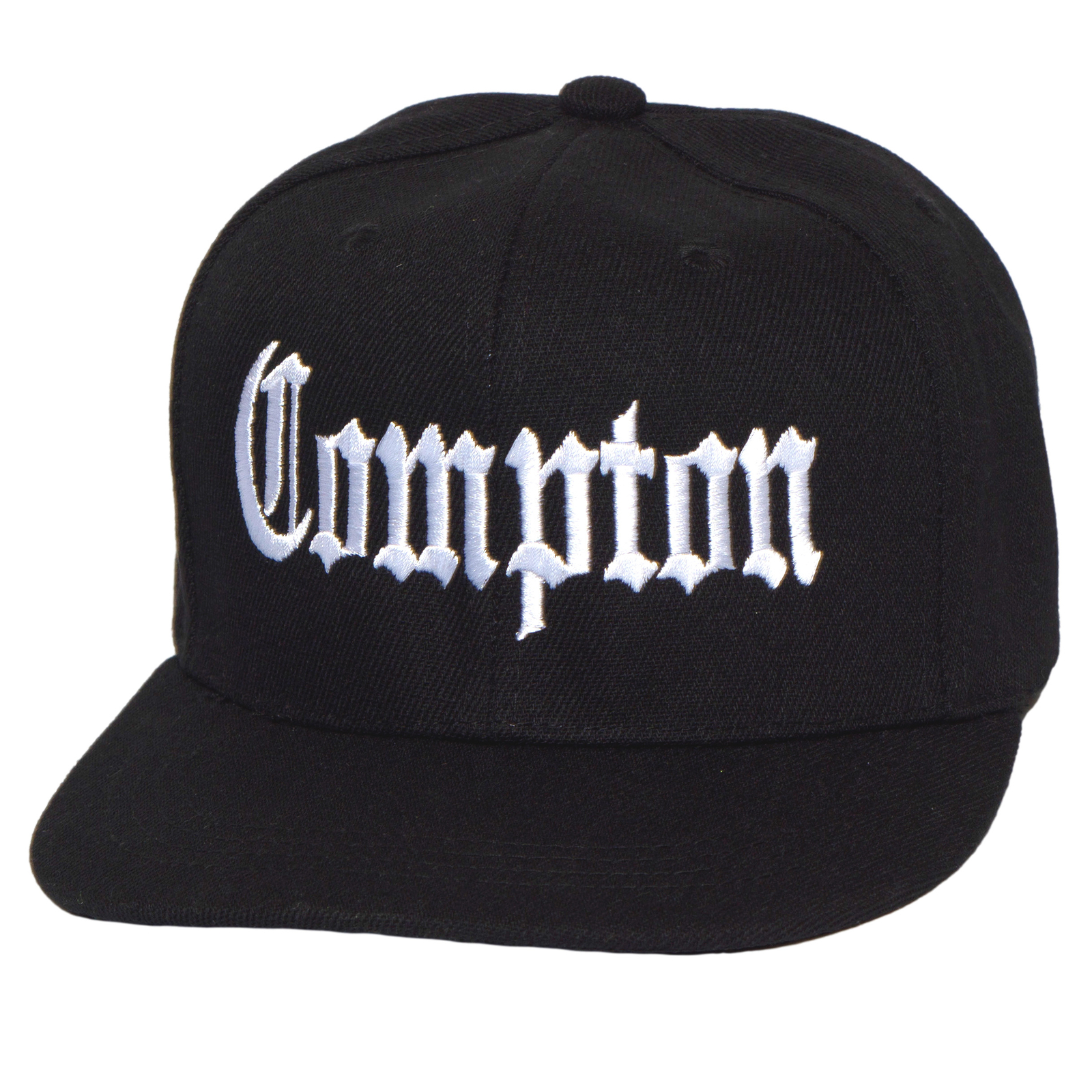 Boys Kids Youth Size Compton Snapback Hat, Black