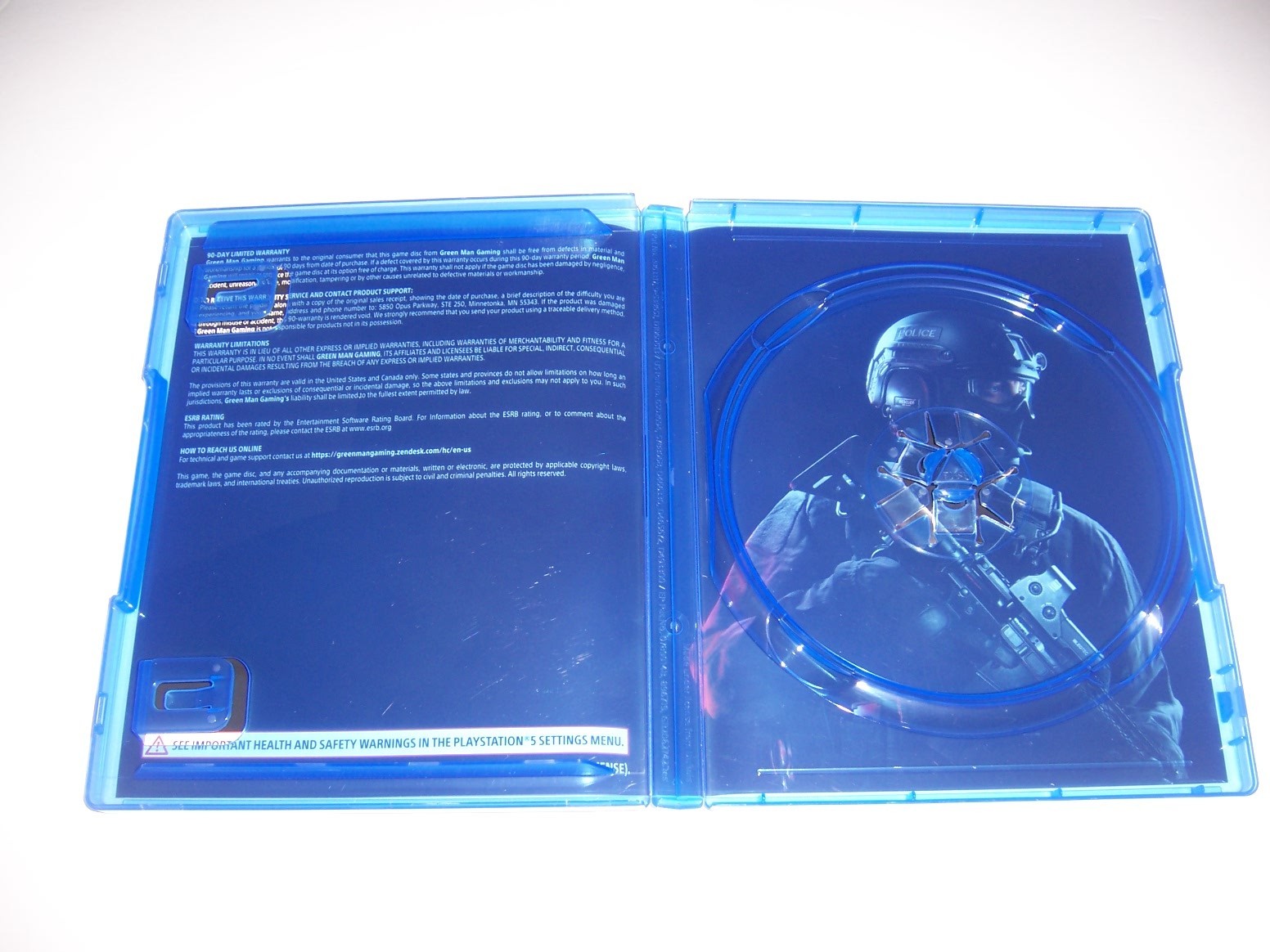 Authentic Box Case Replacement Sony PlayStation 5 PS5 For Ready or Not