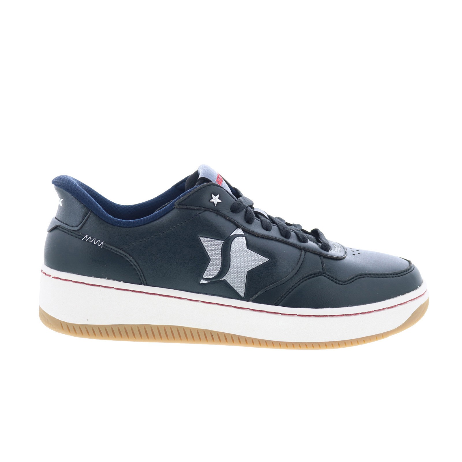 Skechers Slip-Ins Sport Court 2.0 Studded Star Womens Black Sneakers Shoes