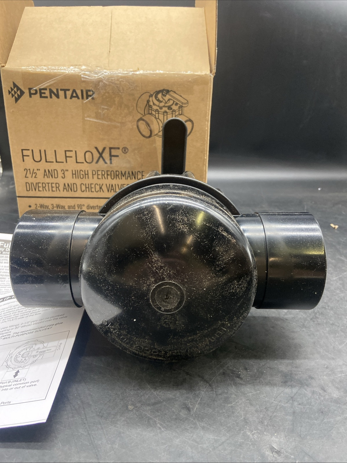 2.5"-3" FULLFLOXF HIGH PERFORMANCE DIVERTER & CHECK VALVES (PENTAIR - 263059)*