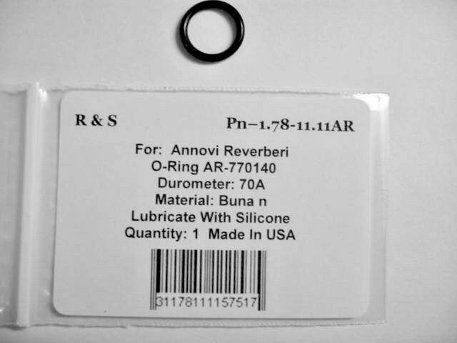 Annovi Reverberi  AR-770140 O Ring  / R&S 1.78-11.11AR / Buna N 70