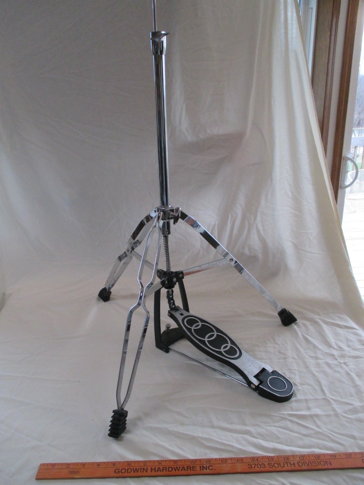 Professional Pedal Control Style Drum High Hat Cymbal Stand Missing Accessories