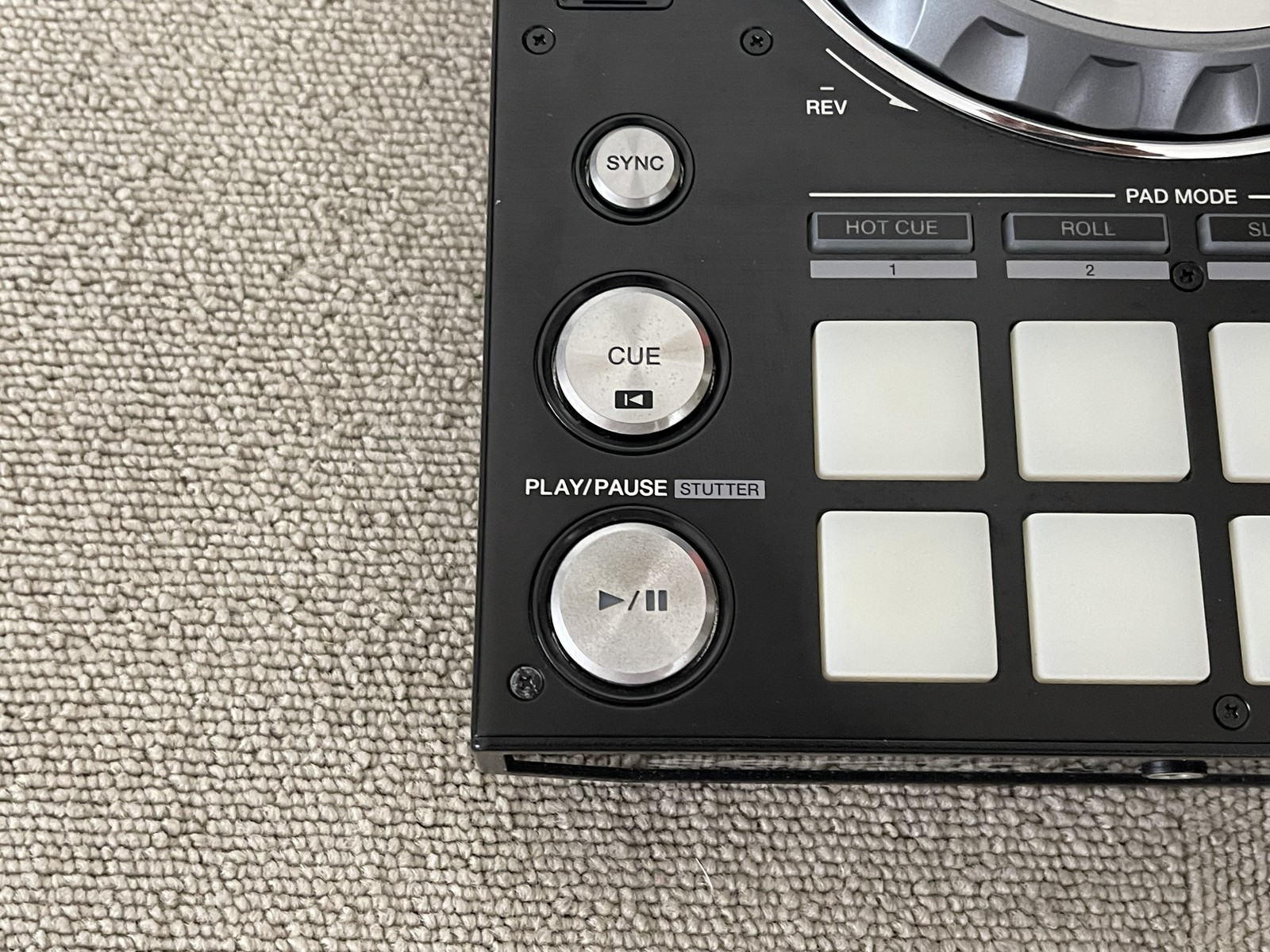Pioneer DDJ-SX Serato DJ Controller Performance 4ch w/ AC Adapter Tested