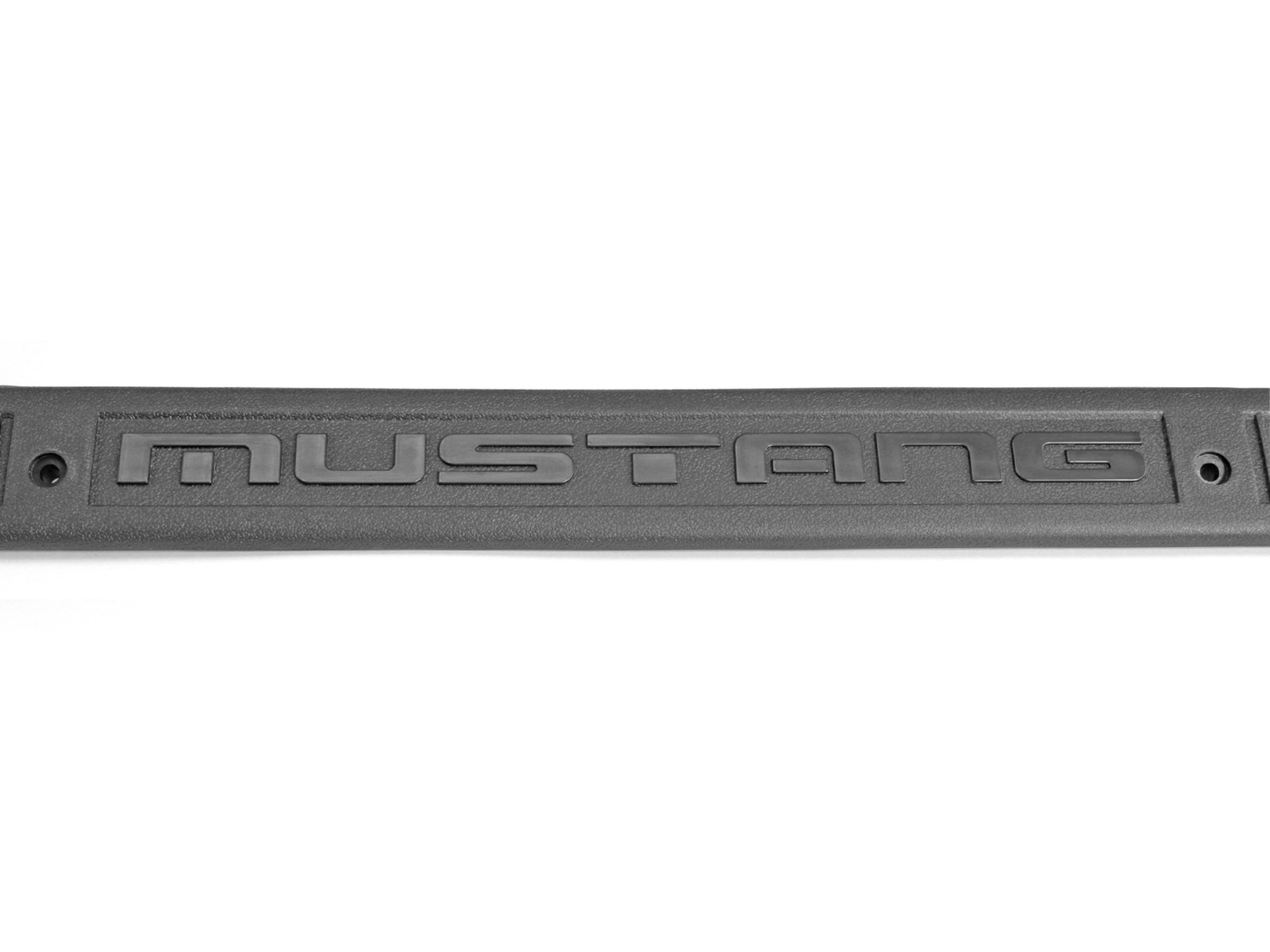 Drake Muscle Cars E5ZZ-6113208-GM Door Sill Plates with Mustang Logo Gray Pair