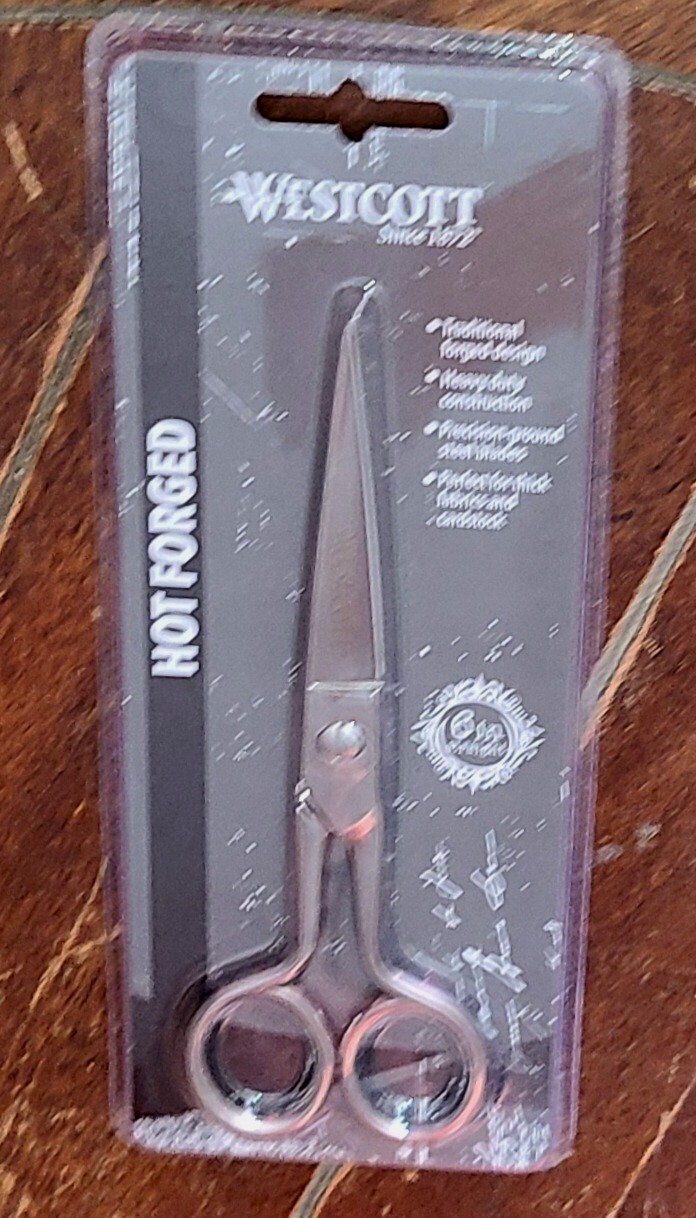 Westcott Hot Forged 6in Straight Scissors ~Precision Ground Steel Blades~ #00763