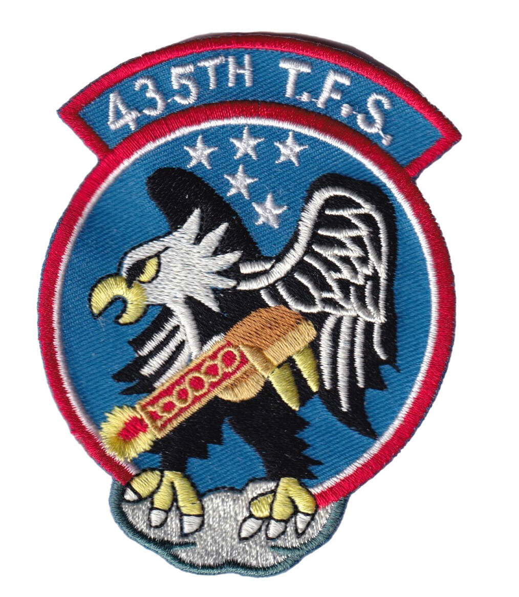 435th Tactical Fighter Squadron Patch – Sew On, 3.5"