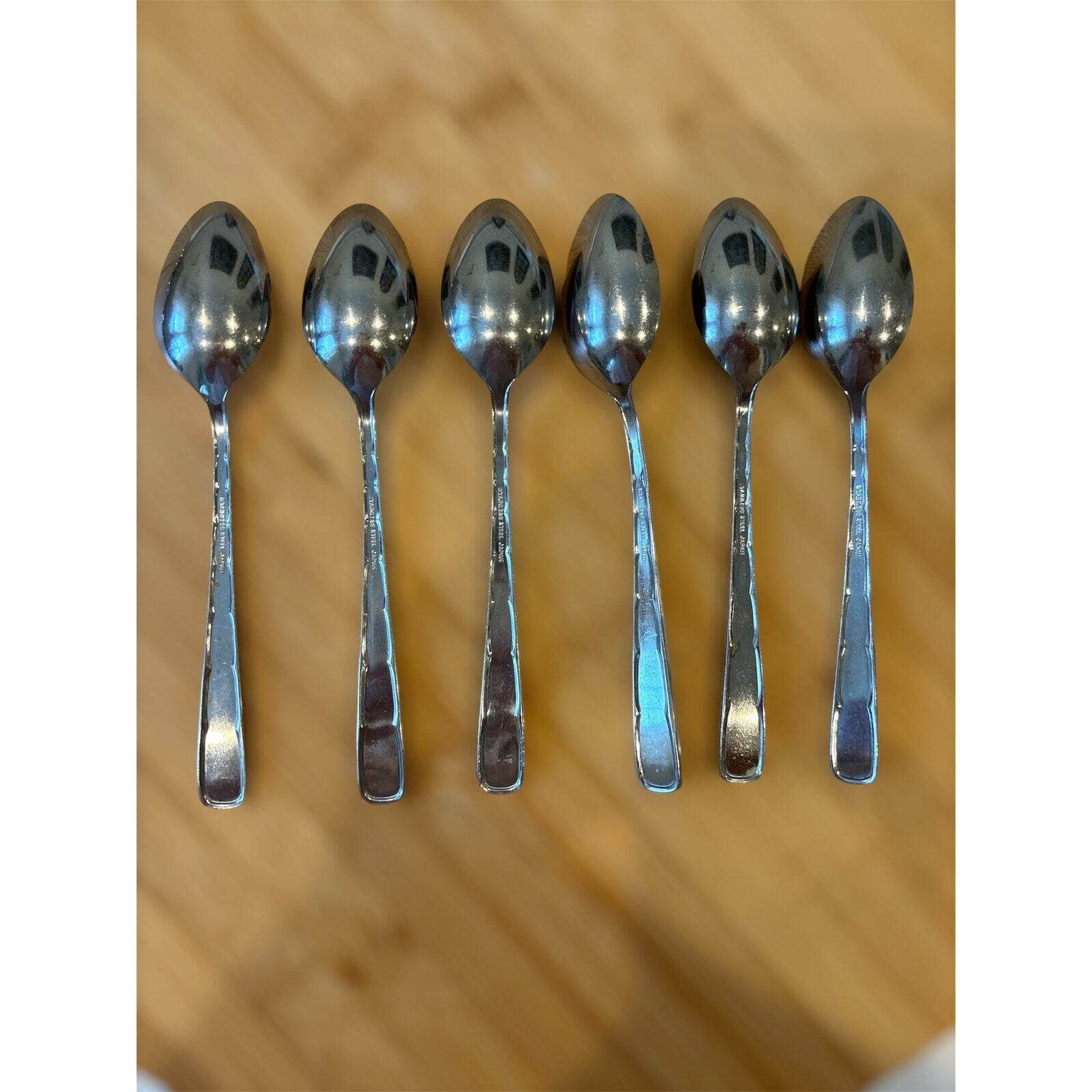 Vintage Stainless Flatware Japan Scalloped Edge Unknown Maker/Pattern 28 Pieces