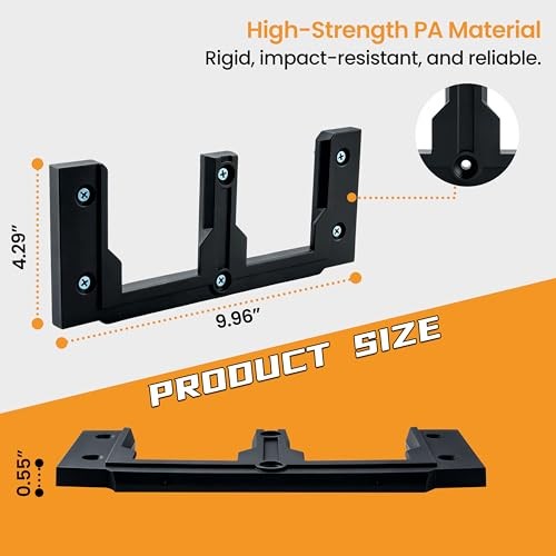 6-Pack Modular Mounting Plates Compatible with Milwaukee PACKOUT, Wall Mount