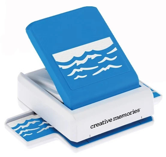 Creative Memories Drifting Water  Border Punch