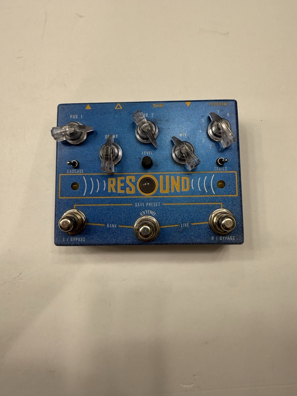 Cusack Music Resound V1 Programmable Digital Reverb Guitar Effect Pedal