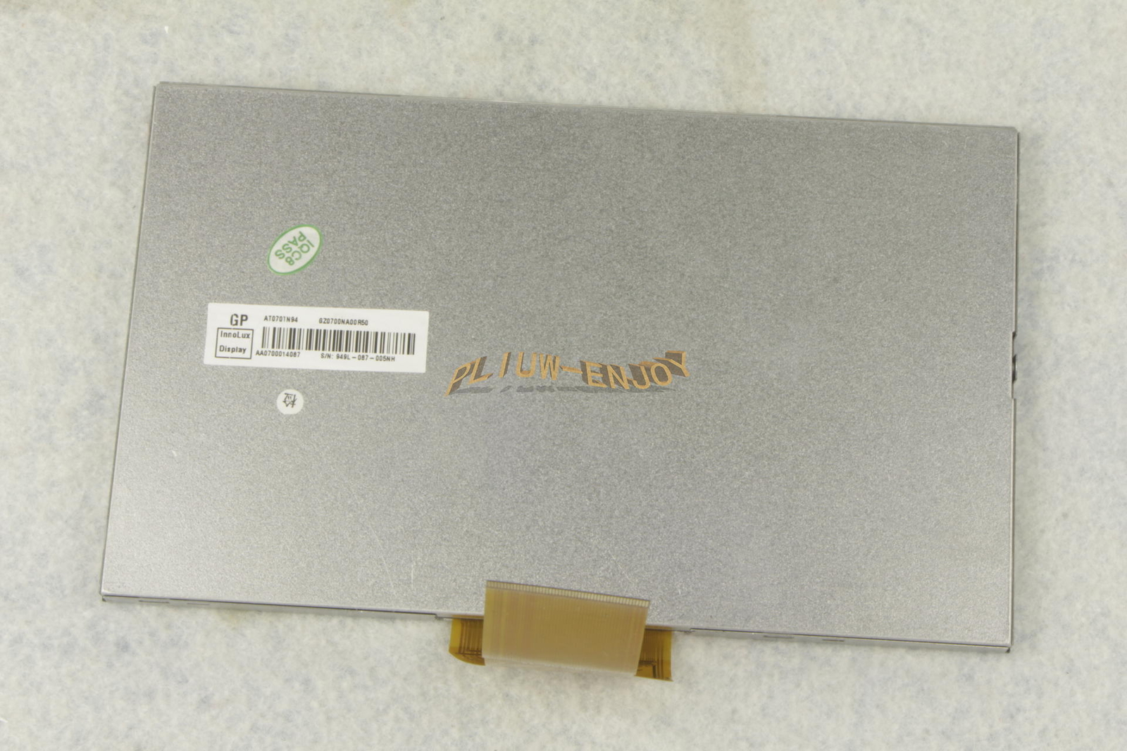 7" INNOLUX 800*480 Resolution AT070TN94 LCD Screen Panel