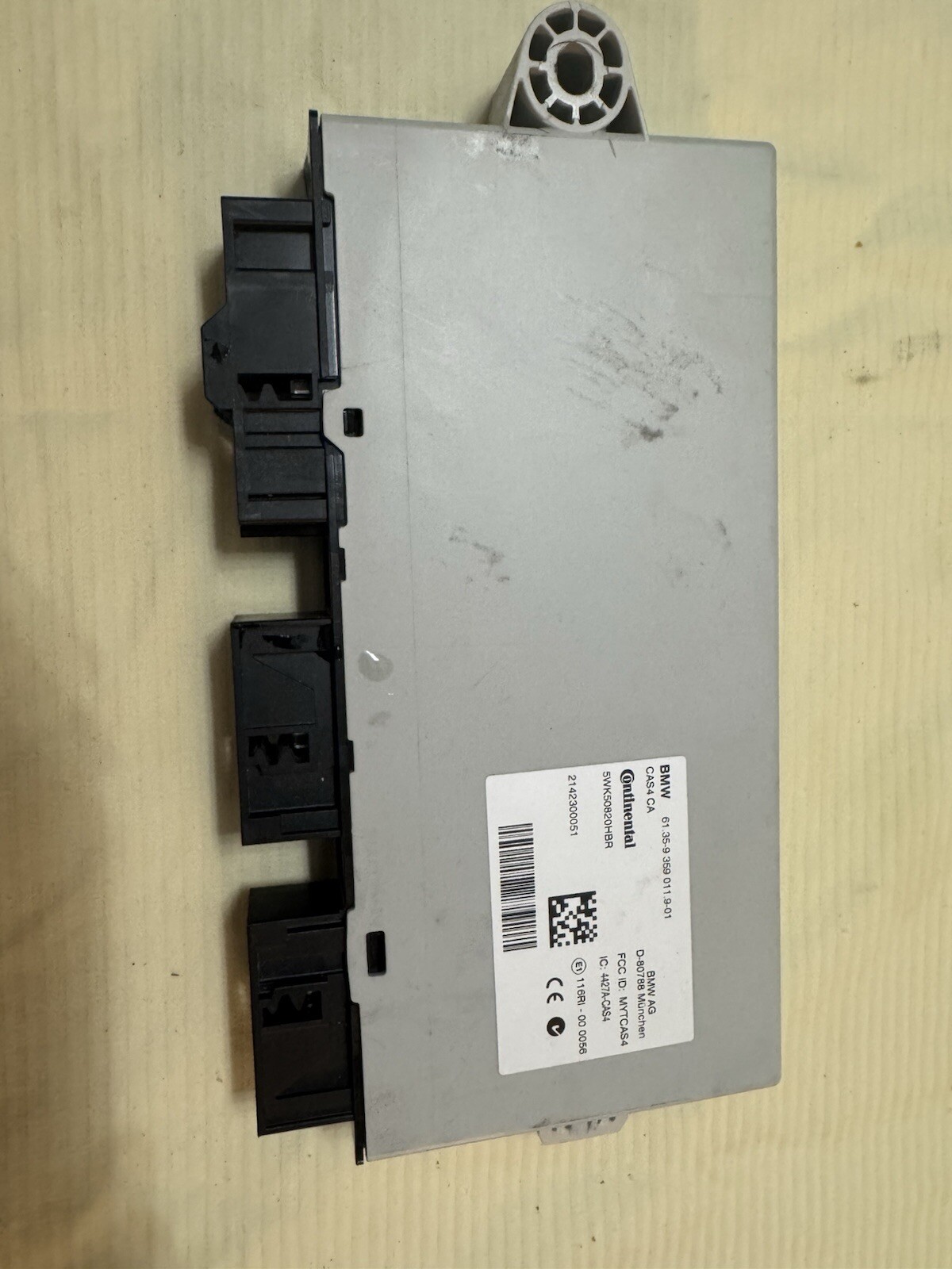 9359011 5WK50820HBR Continental BMW CENTRAL LOCKING & ALARM SYSTEM MODULE OEM