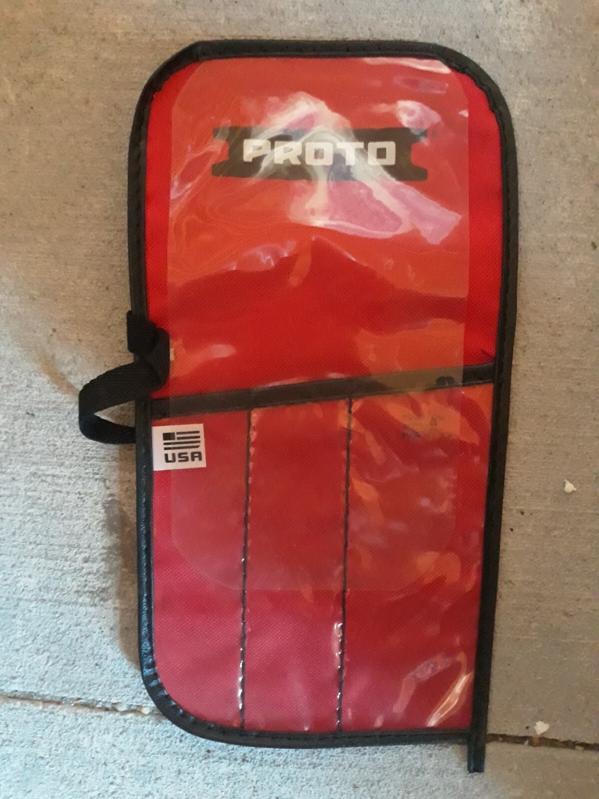 proto	J25TR53C USA 3 Pocket ; Material: Canvas ; : Red ; 10-1/4x5 1/2