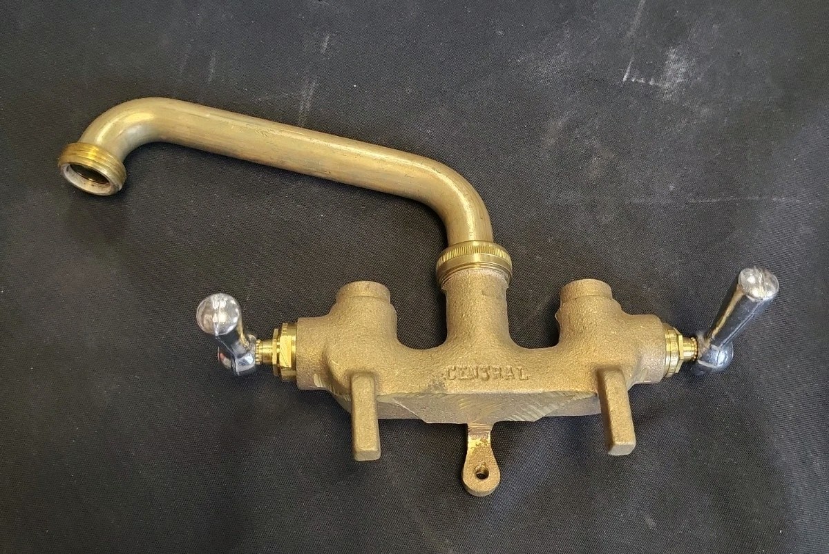 Central Brass Laundry Faucet Chrome 04662382