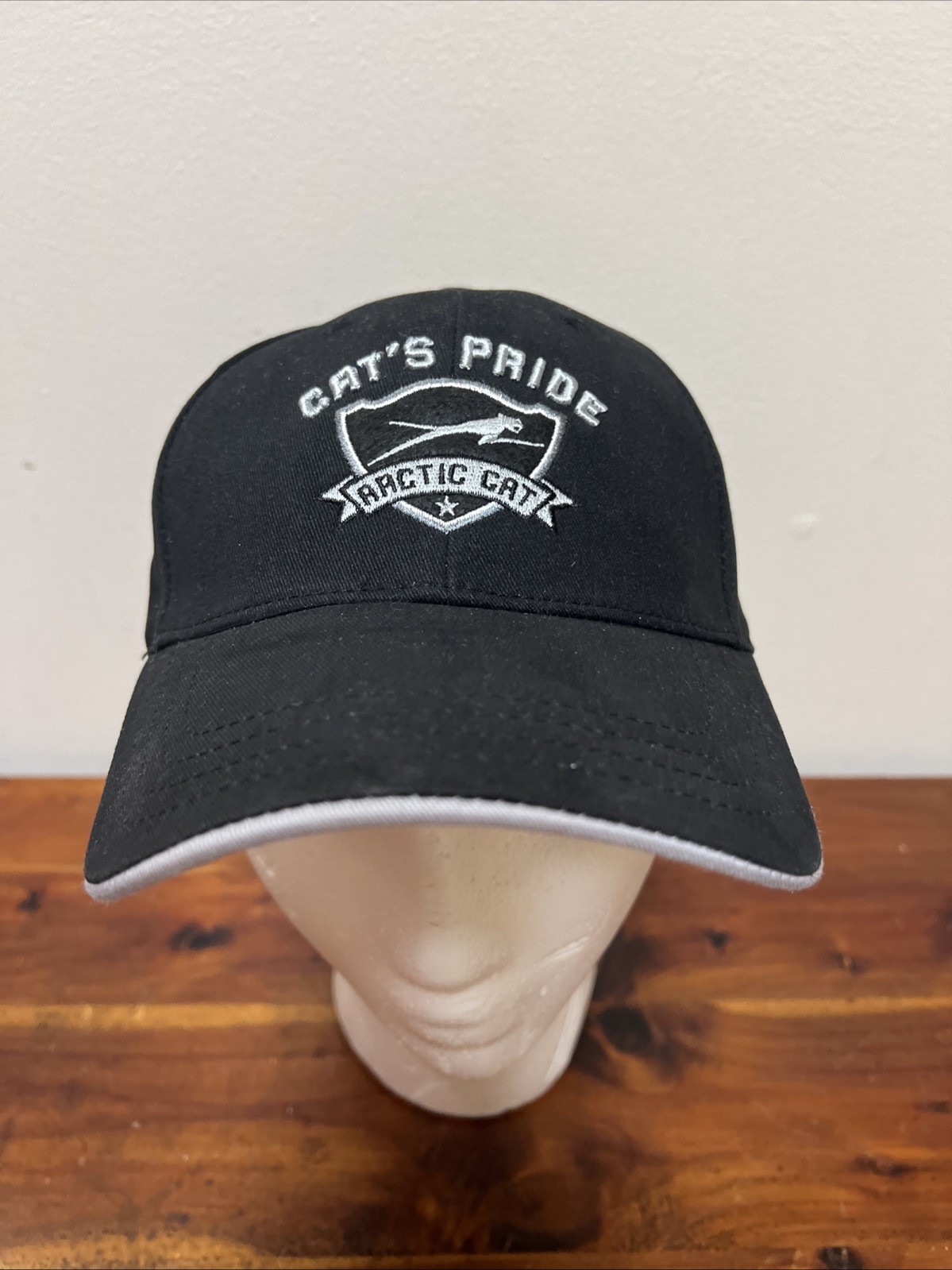VTG Arctic Cat “Cats Pride” Embroidered Baseball Cap Adjustable Snowmobile Hat