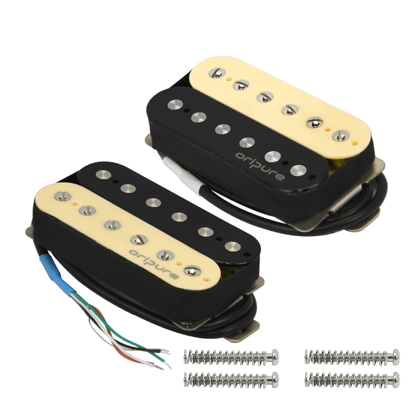 OriPure PHZ5 Alnico 5 Humbucker Guitar 6 fixed 6 adjustment N+B Pickup Set