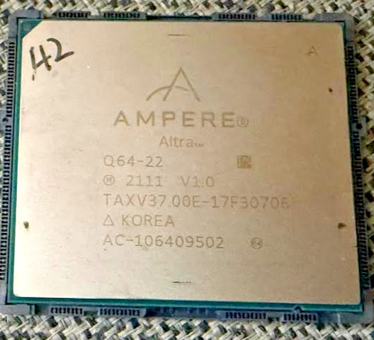 Ampere Q64-22 AC-106409502 64-Bit Multi-Core Q64-22 2.20GHz 64-Core Processor -