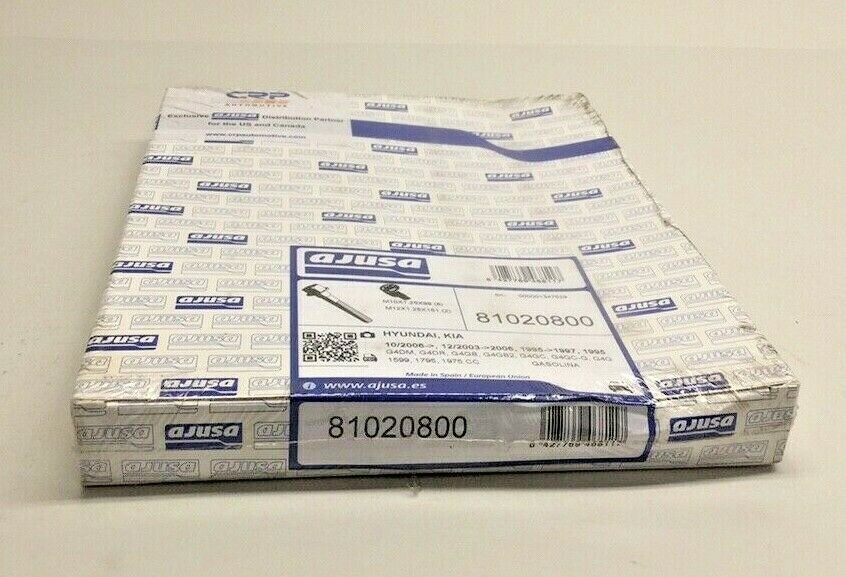 AJUSA 81020800 Bolt Set Cylinder Head M10X1.25X99(8) M12X1.25X151(2) 22321-23000