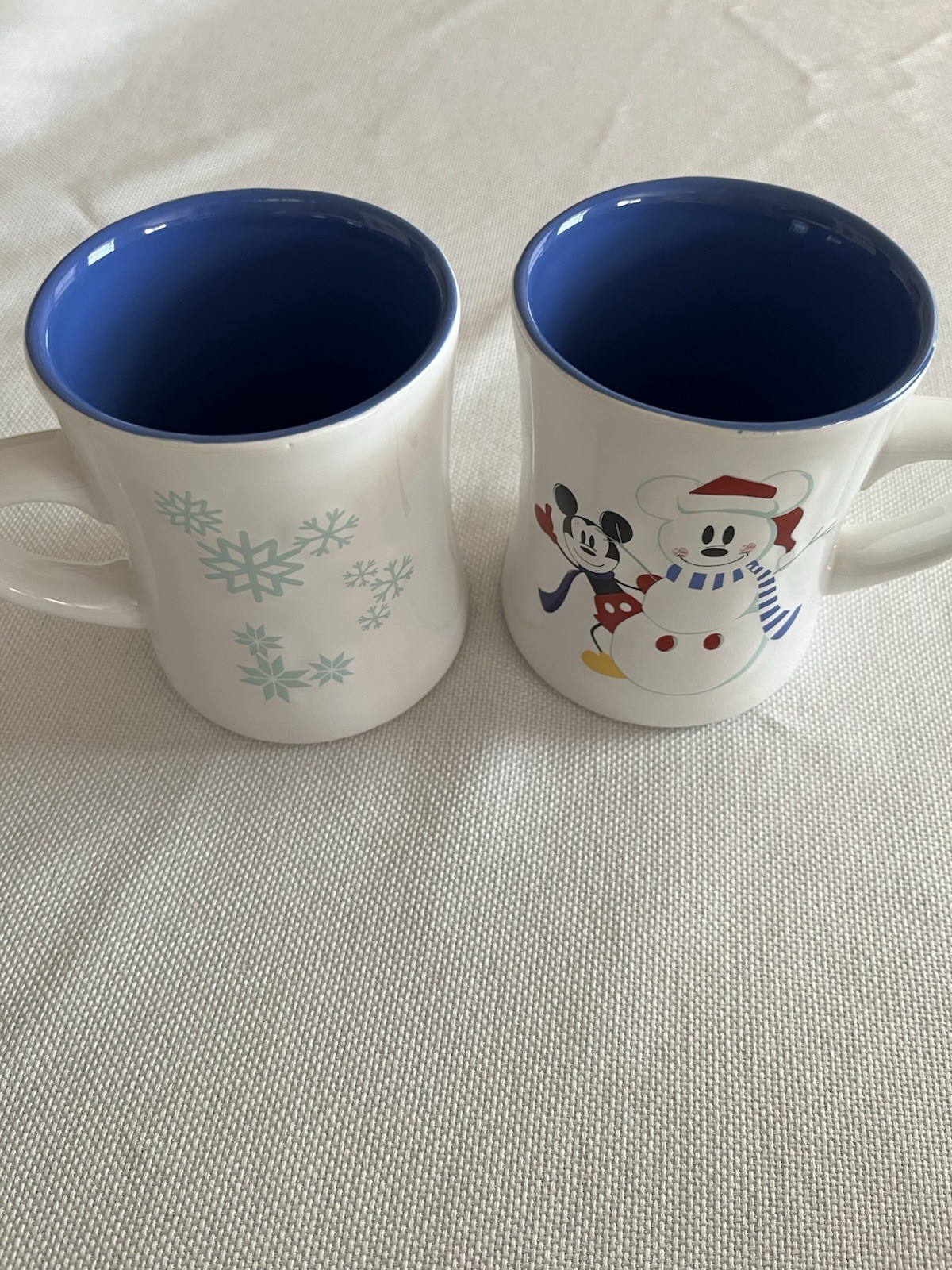 Set Of 2 Mickey Mouse Holiday Mugs