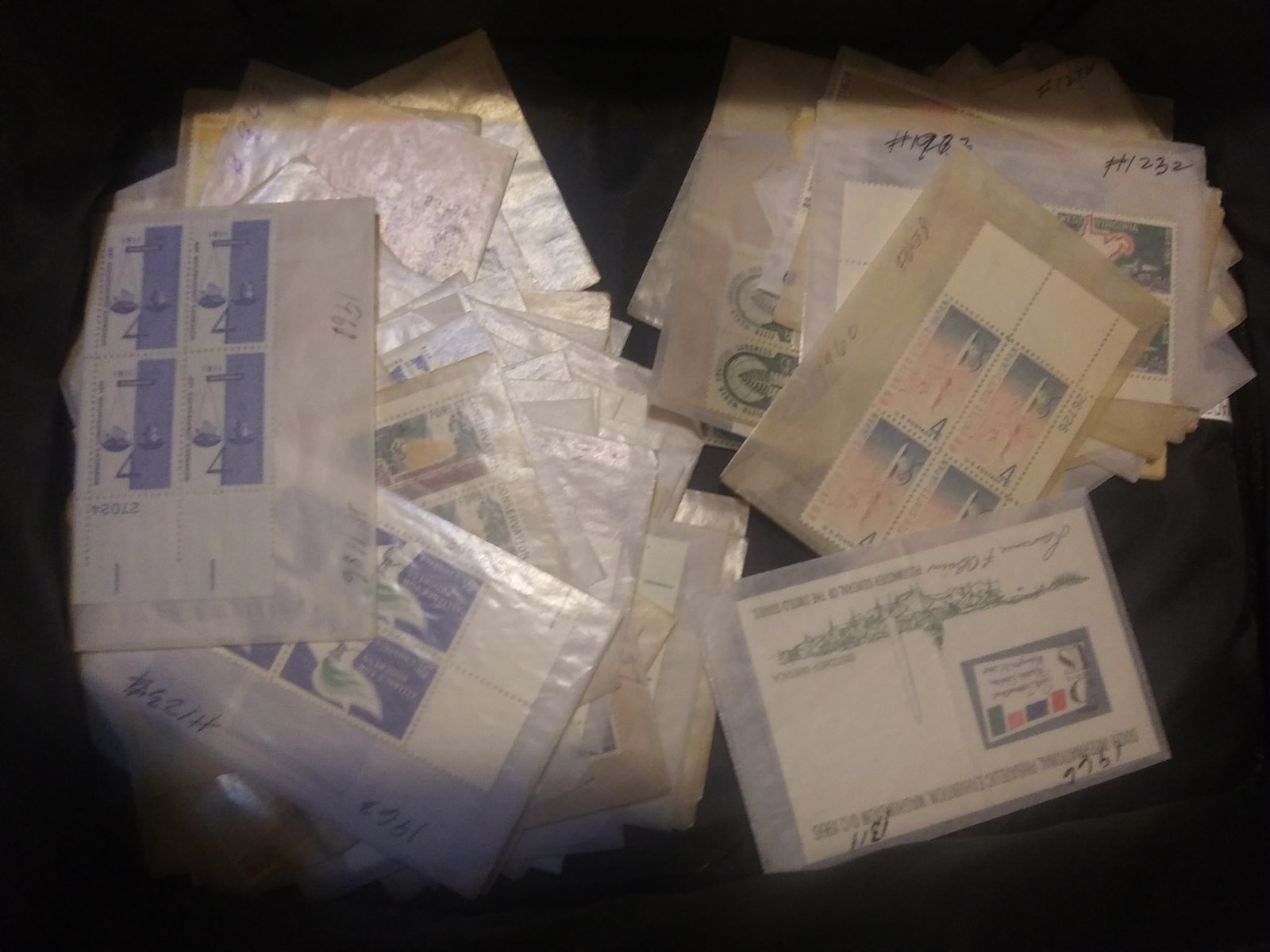 Stamp Collection From Estate Sale