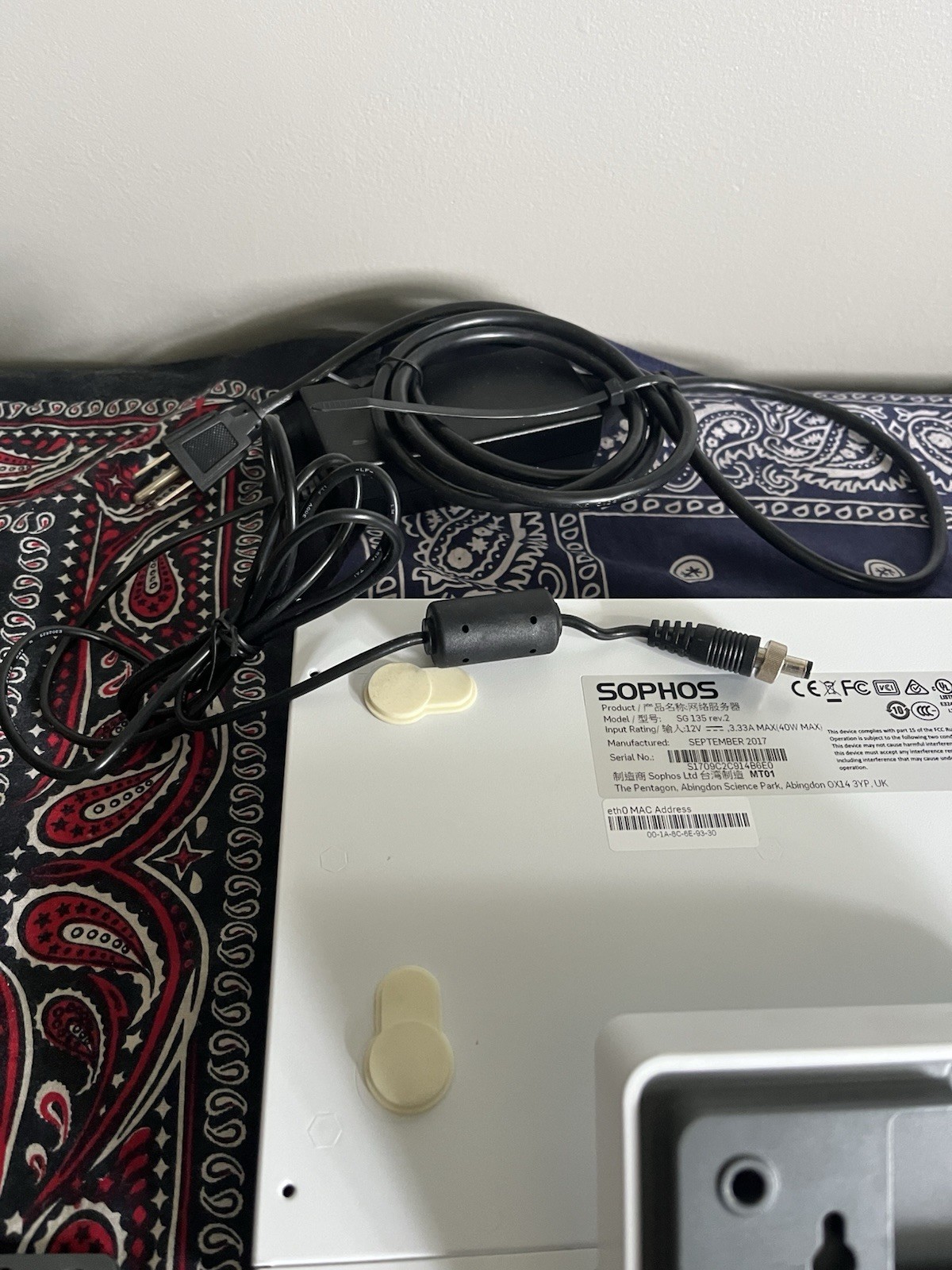Sophos XG 135 with AP 120 access point