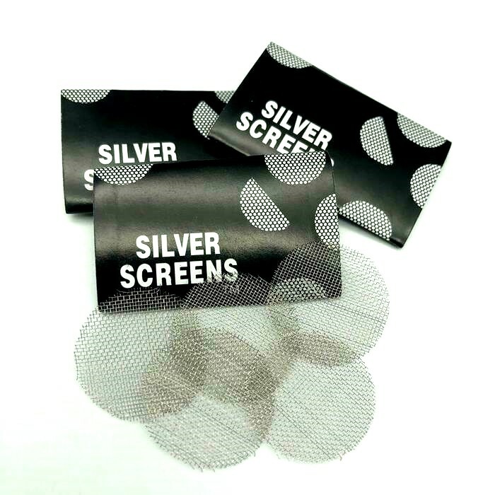 3x 5 3/4 Stainless Steel Pipe Screens 15 Total Silver Metal Free US Shipping