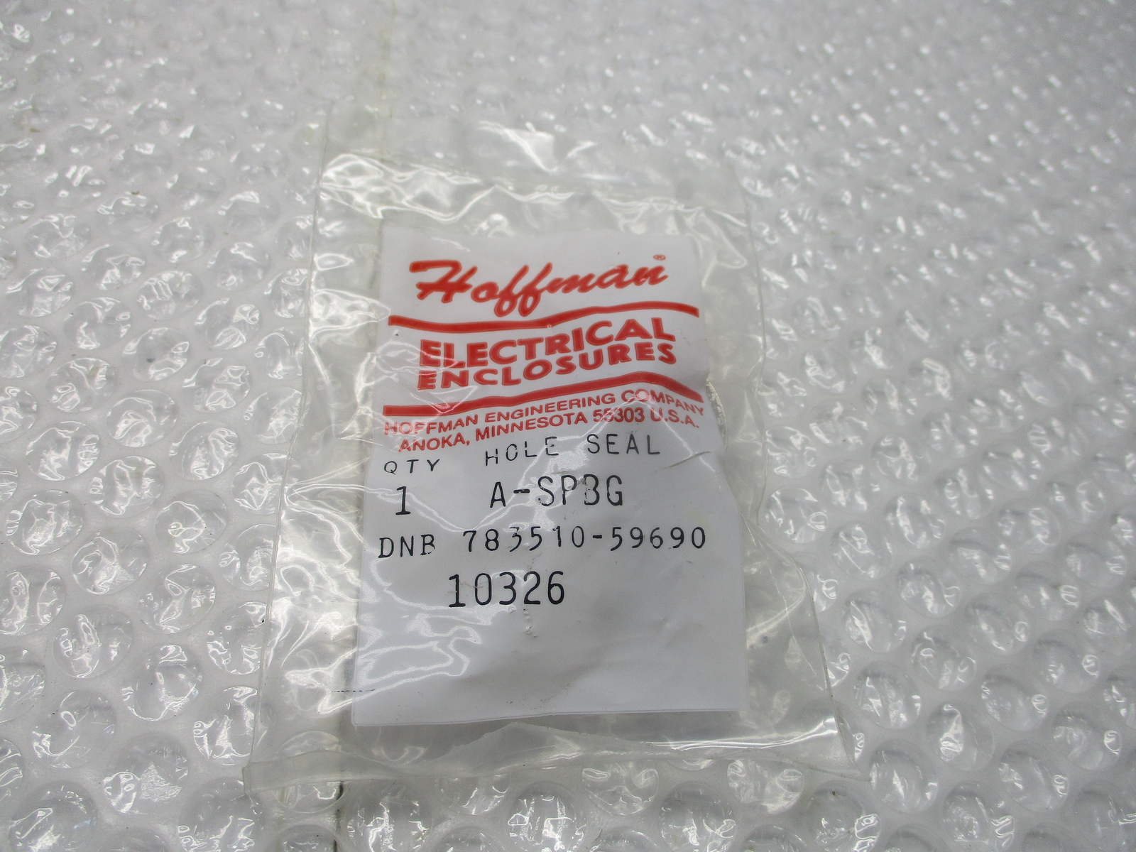 HOFFMAN A-SPBG HOLE SEALS NSMP