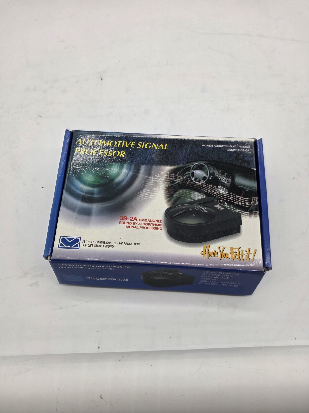 Power Acoustik Automotive Signal Processor 3S Sound Processing System 3S-2A 1998