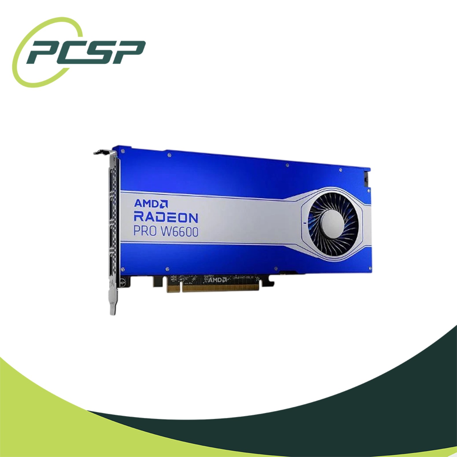 HP AMD Radeon Pro W6600 M62764-001 4x Display Port 8GB GDDR6 Graphics Card High