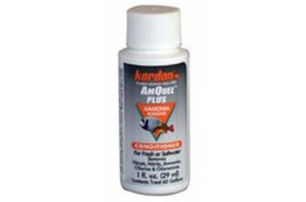 Amquel + Plus Aquarium Water Detoxifier Conditioner 1oz Kordon