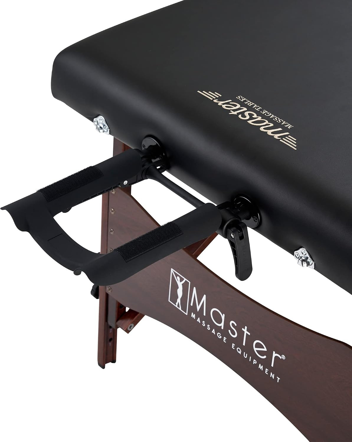 Portable Massage Table with 2.5" Cushion & Accessories - Black 30