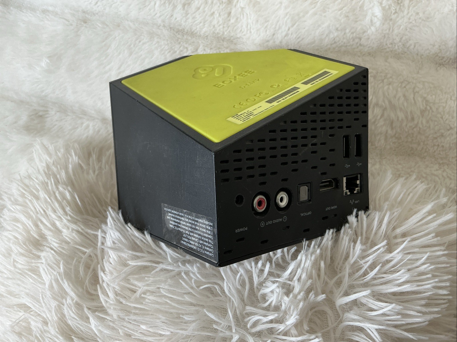 BOXEE MEDIA STREAMER PLAYER MODEL DSM-380 - NO POWER CORD