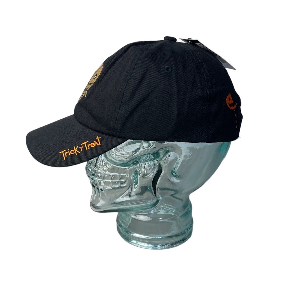 Trick 'R Treat Scarescrow Sam Black Hat Strapback One Size Adjustable Cap NEW