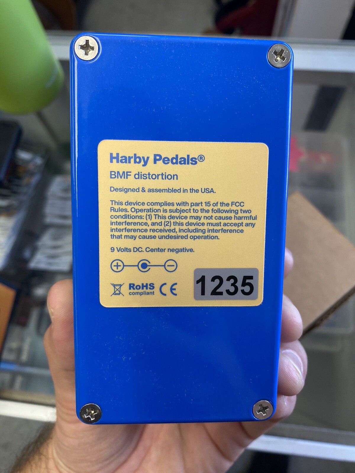 Harby BMF Distortion/Sustainer/Fuzz Pedal