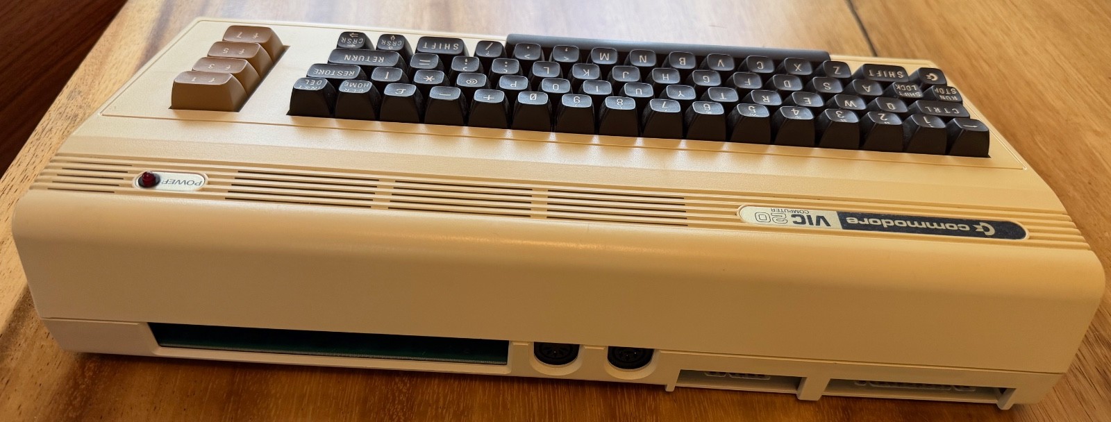 Commodore Vic-20 Computer with Datasette, Power Supply, TV switcher, manuals