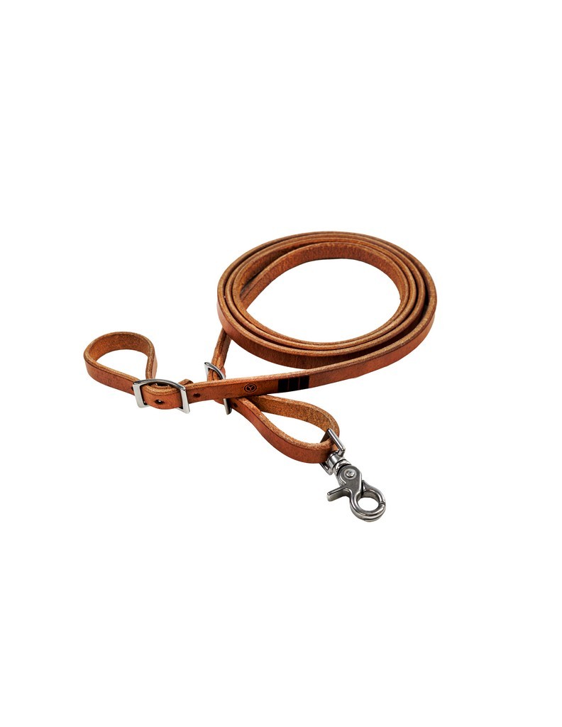Circle Y Reins PRCA Roping Leather 5/8 x 8 Herman Oak 6070-75
