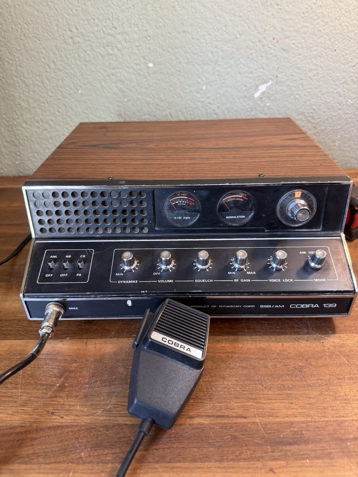 Cobra 139 23 Channel SSB/AM Base Station CB Radio Tested. Read description.
