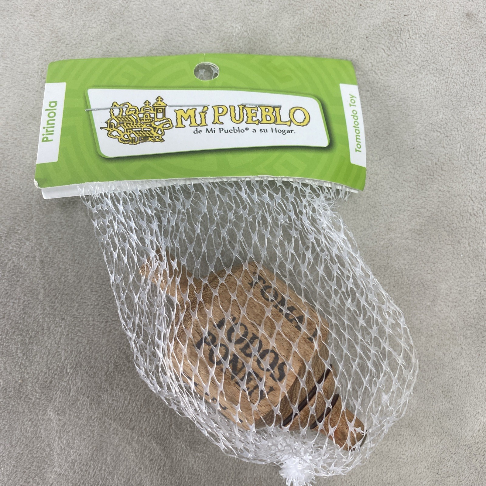 Pirinola Toma Todo Toma 1 Wood Big Size Mexican Traditional Toy New La Fortuna