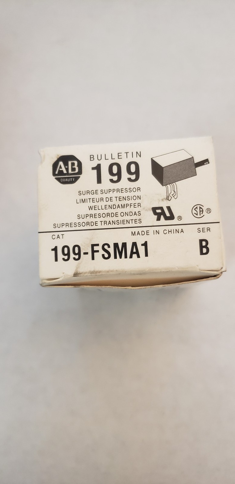 Allen-Bradley 199-FSMA1 Bulletin 199 Surge Suppressor Module Relay Accessory NIB