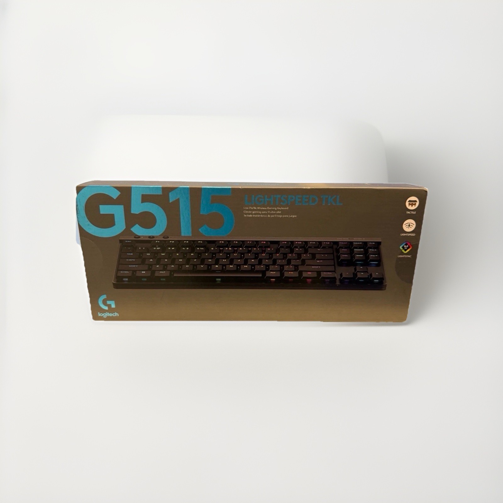 Logitech G515 LIGHTSPEED TKL Low Pro Wireless Gaming Keyboard Black 920012423