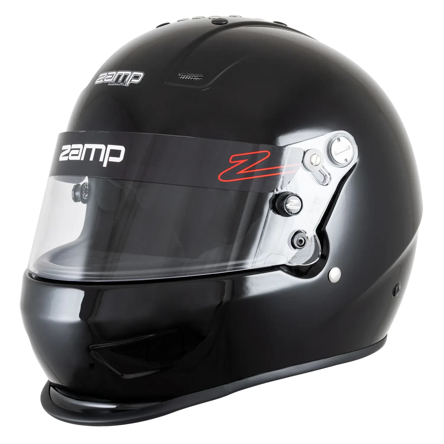 New Zamp Dirt Track Racing Helmet SA2025 Wissota IMCA USRA Circle XLarge Black