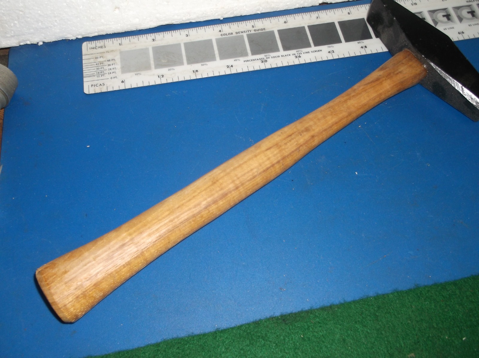 NICE Vintage Stanley? 12oz X  12" LARGE TACK Hammer NEW handle
