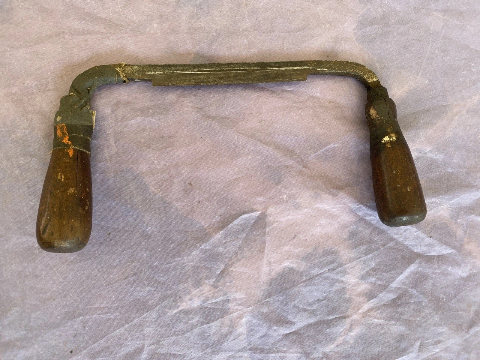 VINTAGE RARE  DRAWKNIFE WITH  4” CUTTING EDGE - SELLING AS IS
