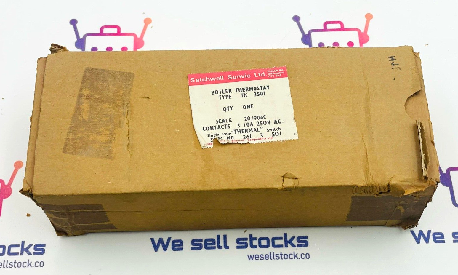 SATCHWELL TK3501 Boiler Thermostat 250V