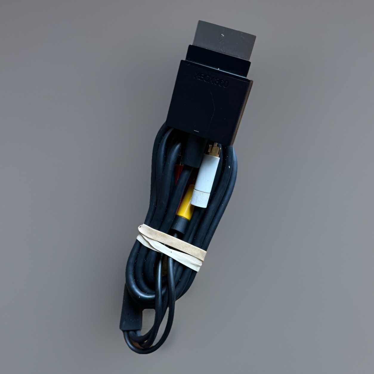 Xbox 360 RCA/AV Composite Video Audio Cable Official OEM Xbox 360 Slim Authentic