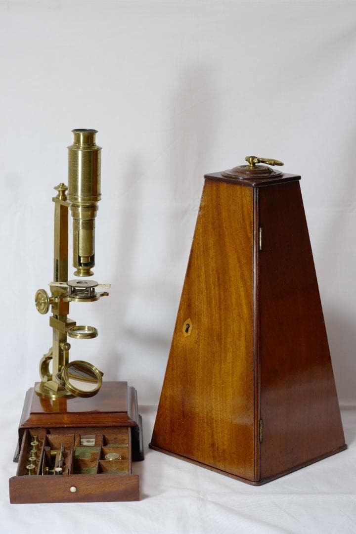 microscope antique vintage collectible John Richardson's cuff microscope