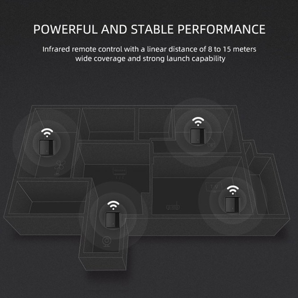Mini Smart For Home Remote Control For Wifi For IR Blaster for Alexa Compatible