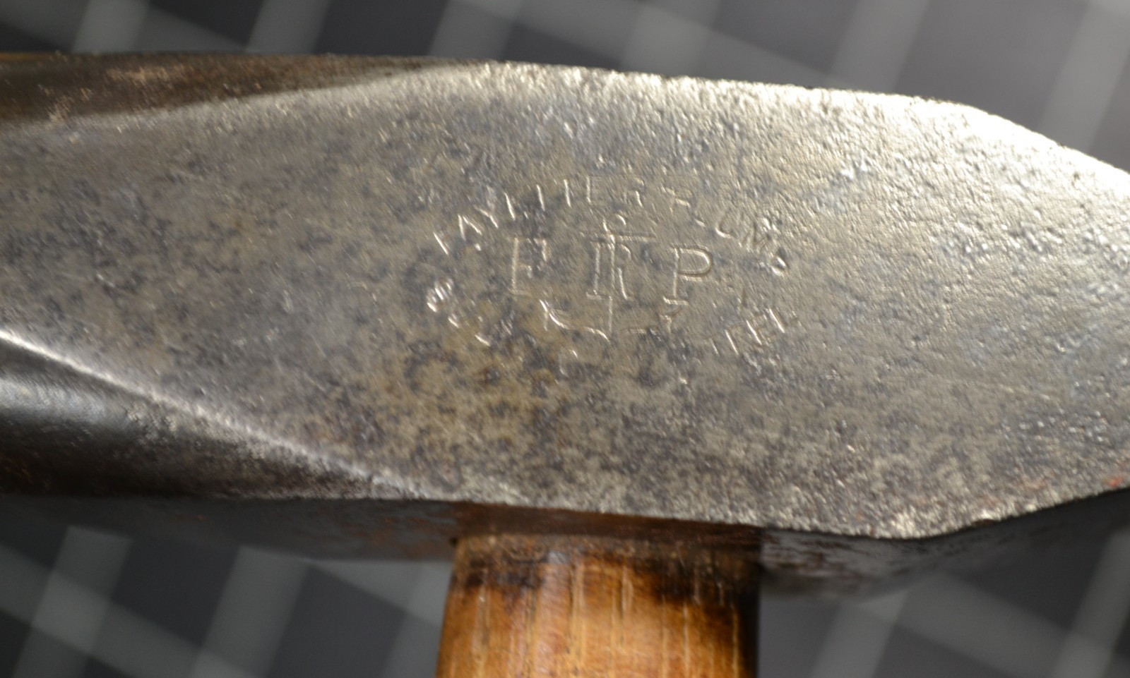 FAYETTE R. PLUMB - TINNERS' RIVETING HAMMER - #6 - ALL ORIGINAL