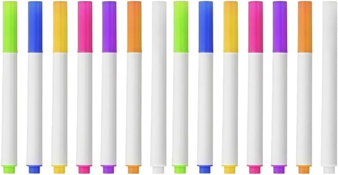 14 Colors Liquid Chalk Markers for LED Note Board - Neon Dry Erase Markers